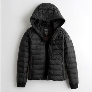 Hollister puffer jacket size XL